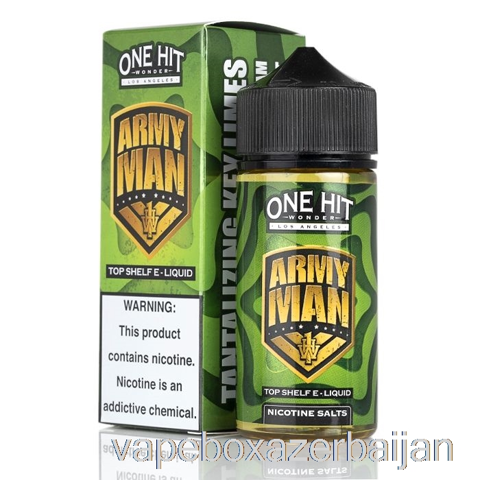 Vape Baku Army Man - One Hit Wonder - 100mL 6mg